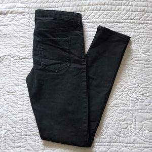 Denim & Denim Girls Black Skinny Fit Stretchy Jeans w/Adj. Waistband Size 11-12Y